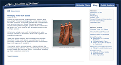 Desktop Screenshot of blog.artstudiosonline.com